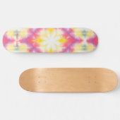 Retro Girly-Gefärbte Krawatte - Benutzerdefinierte Skateboard (Horizontal)