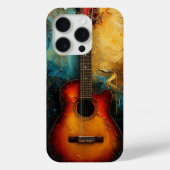 Retro-Gitarre Case-Mate iPhone Hülle (Rückseite)