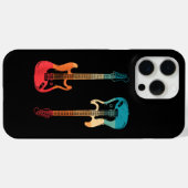 Retro Gitarre Gitarrist Electric Bass Gitarre Rock Case-Mate iPhone Hülle (Rückseite (Horizontal))
