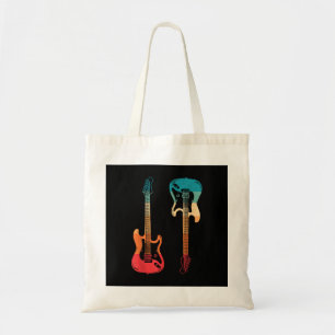 Retro Gitarre Gitarrist Electric Bass Gitarre Rock Tragetasche