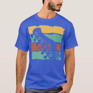 Retro Gitarre Musician Bass Gitarrist Gitarre Play T-Shirt