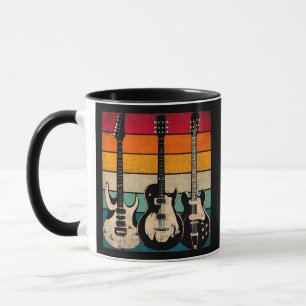 Retro Gitarre Tasse