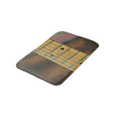 Retro-Gitarrengeschenk Badematte (Schrägansicht)