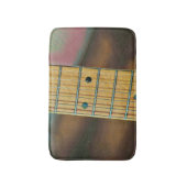 Retro-Gitarrengeschenk Badematte (Vorderseite Vertikal)