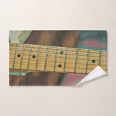 Retro-Gitarrengeschenk Handtuch (Handtuch)