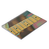 Retro-Gitarrengeschenk Notizblock (Linke Seite)