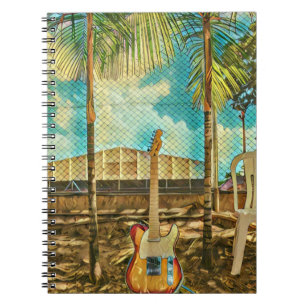Retro-Gitarrengeschenk Notizblock