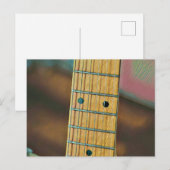 Retro-Gitarrengeschenk Postkarte (Vorne/Hinten)