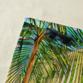 Retro-Gitarrengeschenk Strandtuch (Beispiel)