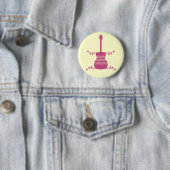 Retro Gitarrenschaltfläche, Magenta Button (Beispiel)