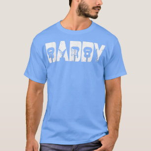 Retro Gitarrist Vater Daddy Guitar Vathers Day Mu T-Shirt
