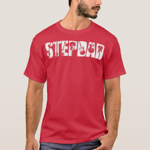 Retro-Gitarrist Vater Stepdad Gitarrist Vatertag T-Shirt