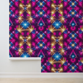 Retro Glam Geometric Peel and Stick Tapete