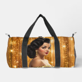 Retro Glam Girls (Ana Maria) Duffle Bag (Vorderseite)