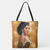 Retro Glam Girls (Ana Maria) Tasche (Rückseite)