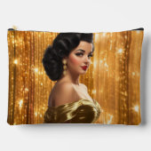 Retro Glam Girls (Ana Maria) Zubehörtasche (Vorderseite)