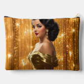 Retro Glam Girls (Ana Maria) Zubehörtasche (Rückseite)