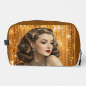 Retro Glam Girls (Ingrid) Waschbeutel (Vorderseite)