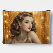 Retro Glam Girls (Ingrid) Zubehörtasche (Vorderseite)