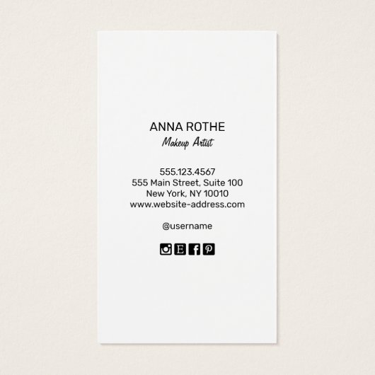 Retro Glam Lash Diva Eyelash Extensions (Rückseite)