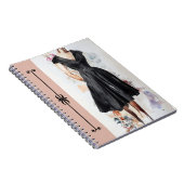 Retro Glam Little Black Dress (LBD) Tagebuch (Rechte Seite)