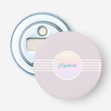 Retro Glam Personalisiert rosa und opal