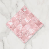 Retro Glamour Girl Animation Niedlicher Cartoon Be Geschenkanhänger (Rückseite)