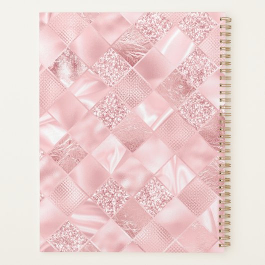 Retro Glamour Girl Animation Niedlicher Cartoon Be Planer (Rückseite)