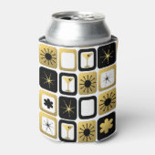 Retro Glamour Gold kann kühlen Dosenkühler (Kanne Vorderseite)