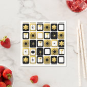 Retro Glamour Gold Paper Napkins Serviette (Beispiel)