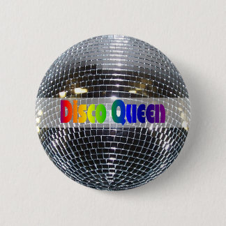 Retro glänzende silberne button