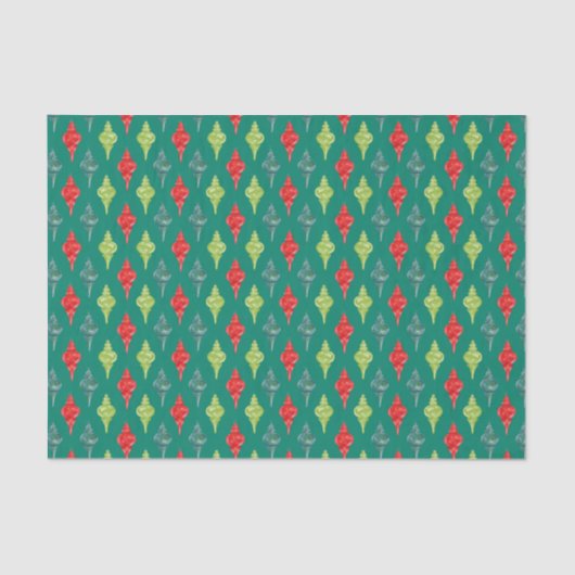 Retro-Glas-Zierpapier Seidenpapier (Vorderseite)