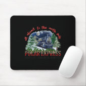 Retro Glaube Bahn Nordpol Polar Express Alles A Mousepad (Mit Mouse)