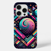 Retro Glitzer dots iPhone-Gehäuse Case-Mate iPhone Hülle (Rückseite)