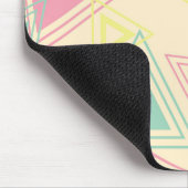 Retro glückliches abstraktes mousepad (Ecke)