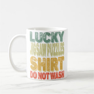 Retro Glückliches Puzzle-Shirt für Männer, nicht w Kaffeetasse
