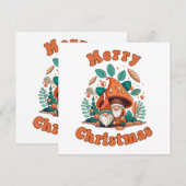 Retro-Gnom-Weihnachten (Vorne/Hinten)