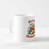 Retro Gnome Christmas Kaffeetasse (Vorderseite Links)