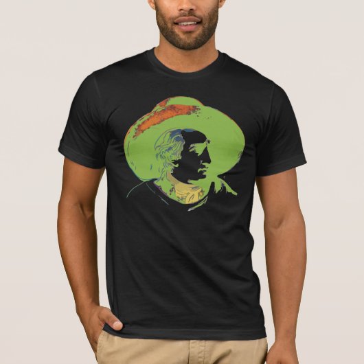 Retro Goethe für Dunkelheiten T-Shirt (Vorderseite)