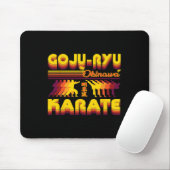 Retro Goju-ryu Karate Design Sommeroutfit für Kar Mousepad (Mit Mouse)