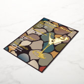 Retro Gold Foiled Beverage Menü (Gedreht)