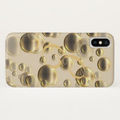 Retro Gold Holiday Vibe Case-Mate iPhone Hülle (Rückseite (Horizontal))