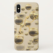 Retro Gold Holiday Vibe Case-Mate iPhone Hülle (Rückseite)