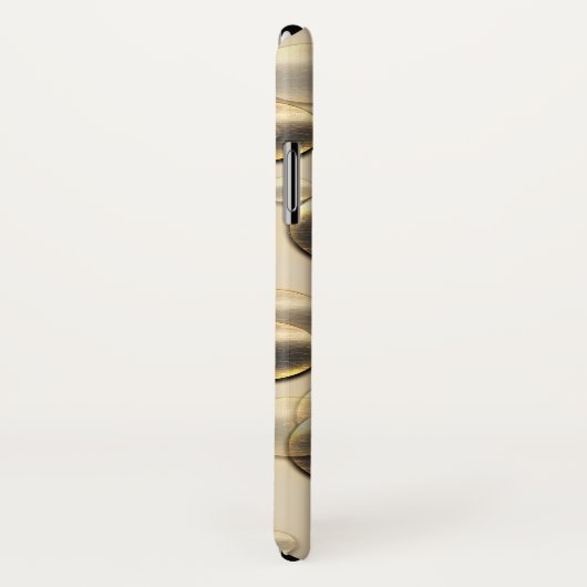 Retro Gold Holiday Vibe Case-Mate iPhone Hülle (Hinten/Rechts)