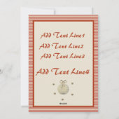 Retro Gold Holiday Vibe Feiertagskarte (Rückseite)