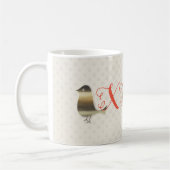 Retro Gold Holiday Vibe Kaffeetasse (Links)
