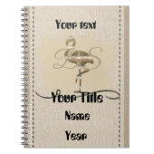 Retro Gold Holiday Vibe Notizblock (Vorderseite)