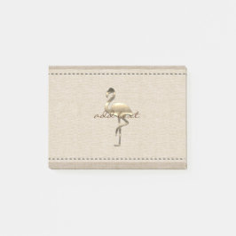 Retro Gold Holiday Vibe Post-it Klebezettel