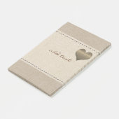 Retro Gold Holiday Vibe Post-it Klebezettel (angewinkelt)