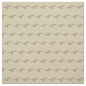 Retro Gold Holiday Vibe Stoff (Muster)